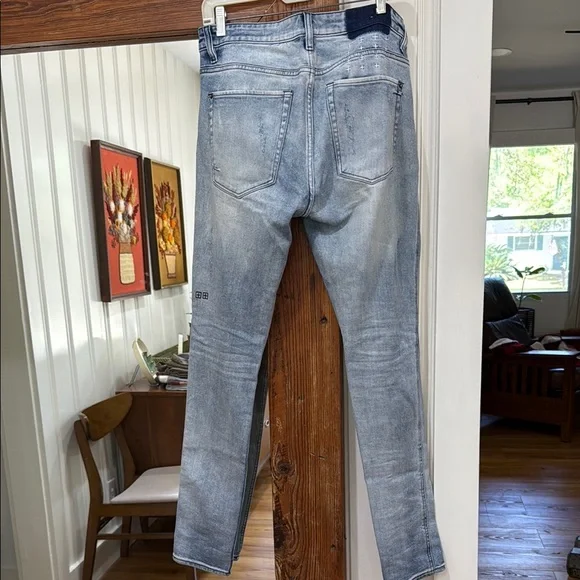 Ksubi Van Winkle Trashed Dreams Denim Jeans 32x32 - Picture 4 of 7